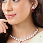 Pearl Necklace Set | Elegant Fashion Jewellery by Peora
