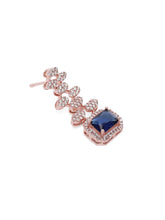 Sparkling Cascade Sapphire Necklace Set