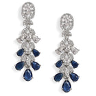Luxurious Crystal Leaf Necklace Set