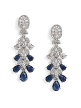 Luxurious Crystal Leaf Necklace Set