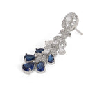 Luxurious Crystal Leaf Necklace Set