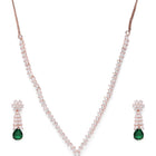 Regal Shine Crystal Necklace Set