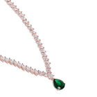 Regal Shine Crystal Necklace Set