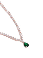 Regal Shine Crystal Necklace Set