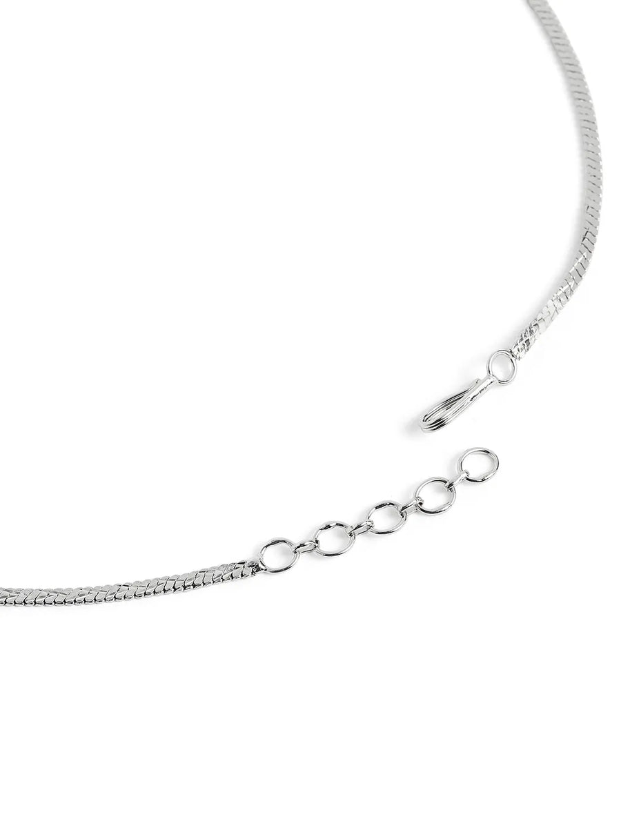 Elegant Crystal Drop Necklace Earring