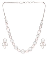 Modern Twist Pearl Ensemble Necklace Set