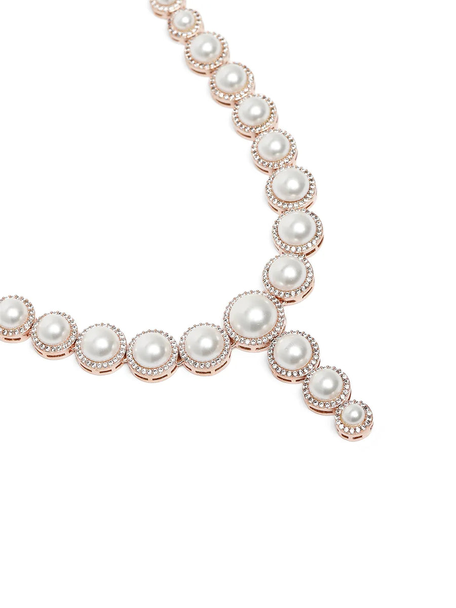 Pearl Necklace Set with Timeless Charm