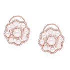Glowing Bloom Pearl Pendant Set