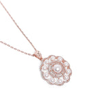 Glowing Bloom Pearl Pendant Set