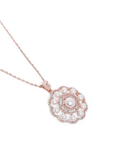 Glowing Bloom Pearl Pendant Set