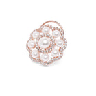 Glowing Bloom Pearl Pendant Set