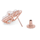 Glowing Bloom Pearl Pendant Set