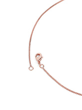 Graceful CZ Dangle Pendant & Earrings - Rose Gold