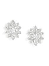 Timeless Sparkling CZ Leaf Cluster Set