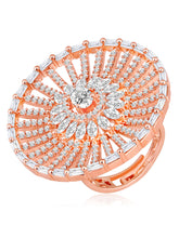 Dazzling Sparkle CZ Statement Ring