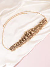 Traditional Laxmi Motify Belly Chain - Gold