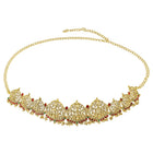 Laxmi Inspired Floral Waist Chain - Gold