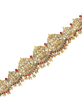 Laxmi Inspired Floral Waist Chain - Gold