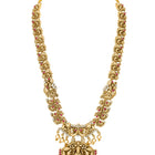 Peora Traditiional Temple Bridal Set - Gold