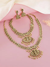 Peora Traditiional Temple Bridal Set - Gold