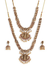 Peora Traditiional Temple Bridal Set - Gold