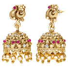 Peora Traditiional Temple Bridal Set - Gold