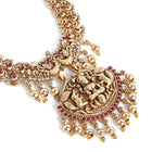 Peora Traditiional Temple Bridal Set - Gold