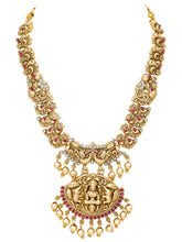 Peora Traditiional Temple Bridal Set - Gold