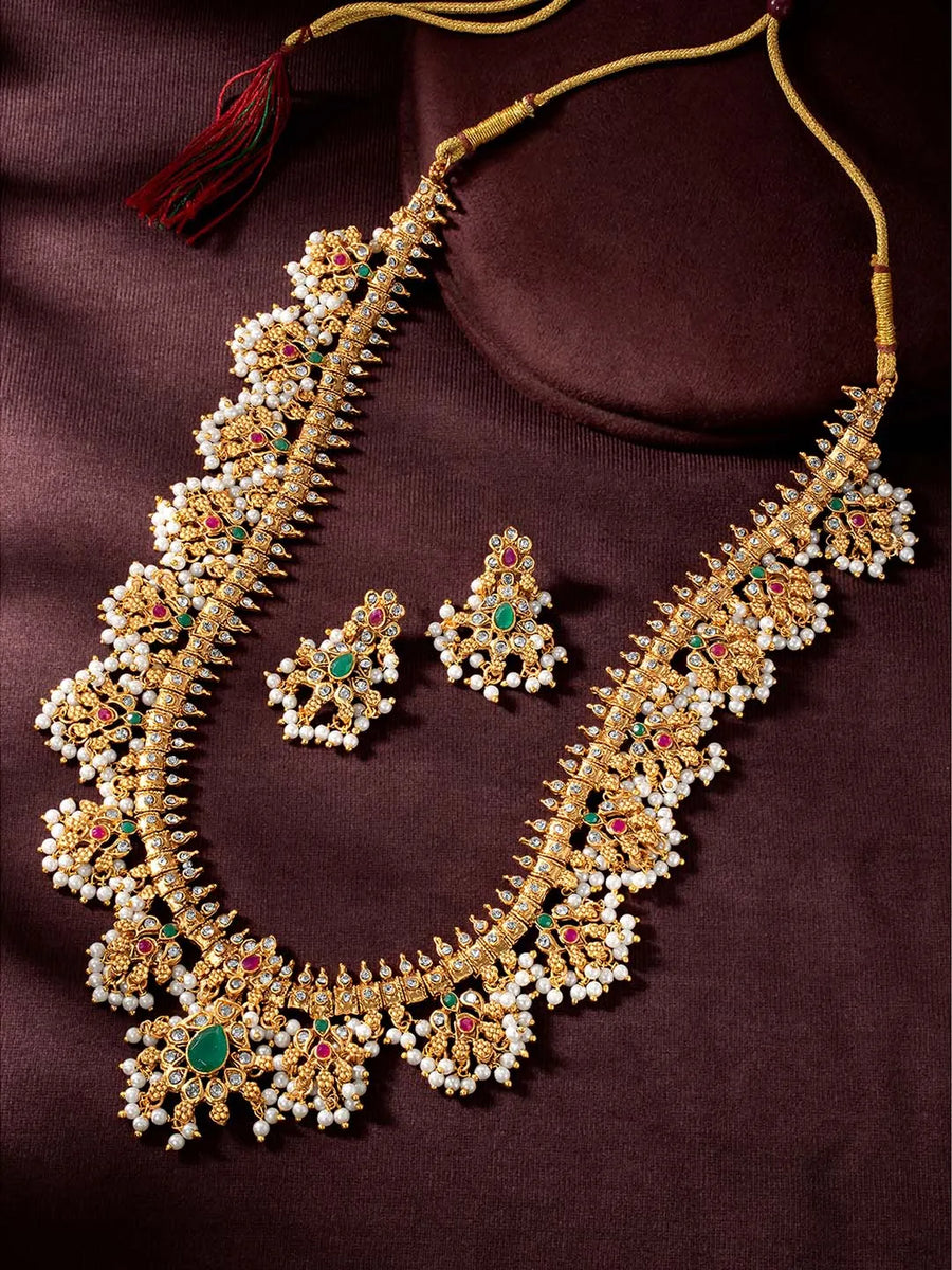 Multicolor Necklace Set – Vibrant Fashion Jewellery by Peora

