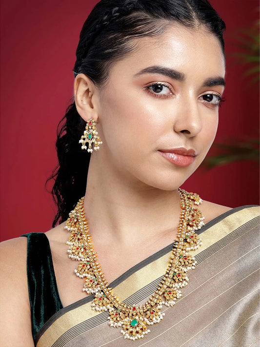 Multicolor Necklace Set – Vibrant Fashion Jewellery by Peora

