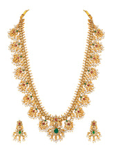 Radiant Hues Multicolour Long Necklace Set