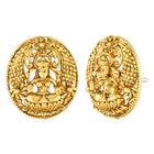 Ethnic Charm Lakshmi Coin Necklace Set - Rani Pink Green