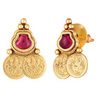 Royal Heritage Coin Lakshmi Necklace Set - Gold