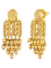 Laxmi Motif Ethnic Necklace Set - Gold