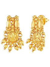 Peora Gold Plated Coin Lakshmi Necklace Set
