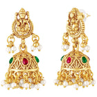 Peora Regal Traditional Lakshmi Necklace Set