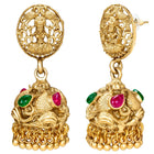 Peora Royal Bridal Necklace Set - Gold