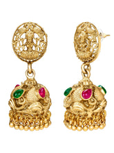 Peora Royal Bridal Necklace Set - Gold