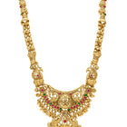 Peora Royal Bridal Necklace Set - Gold