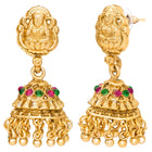 Peora Royal Heritage Bridal Necklace Set - gold