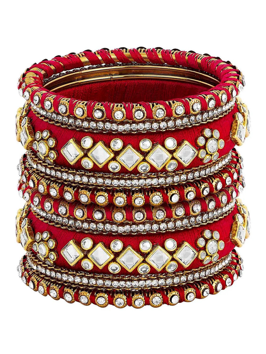 Kundan Bangles | Peora Jewellery – Royal Traditional Designs