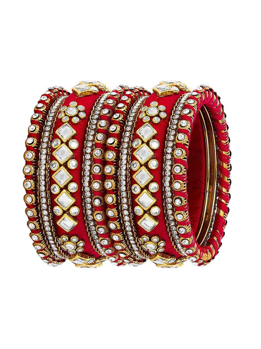 Kundan Bangles | Peora Jewellery – Royal Traditional Designs