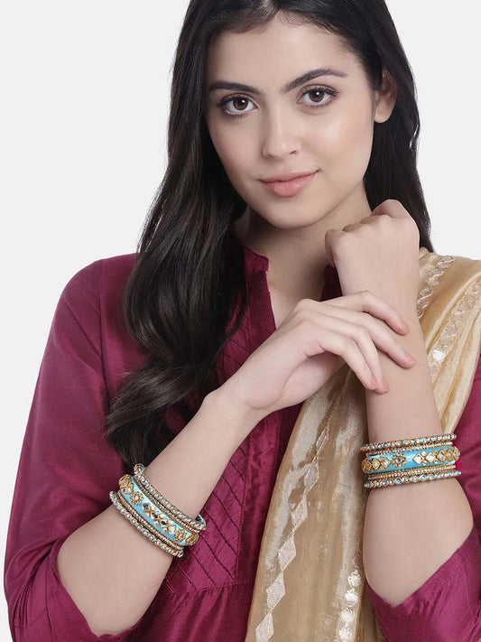 Kundan Bangles | Peora Jewellery – Royal Traditional Designs