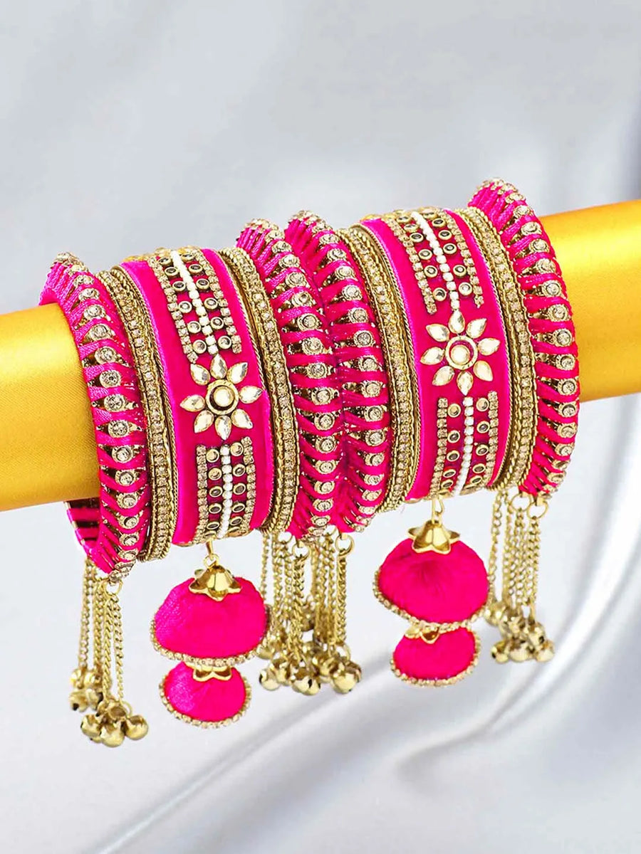 Thread Bangles | Peora Jewellery - Handwoven Elegance