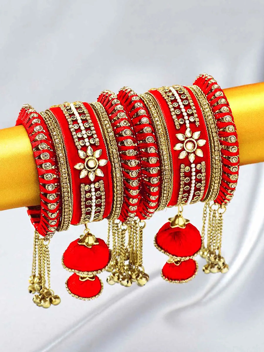Thread Bangles | Peora Jewellery - Handwoven Elegance