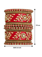 Vibrant Silk Threads Blue Kundan Bangles