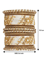 Exquisite Kundan Bangles | Peora Jewellery - Traditional Elegance