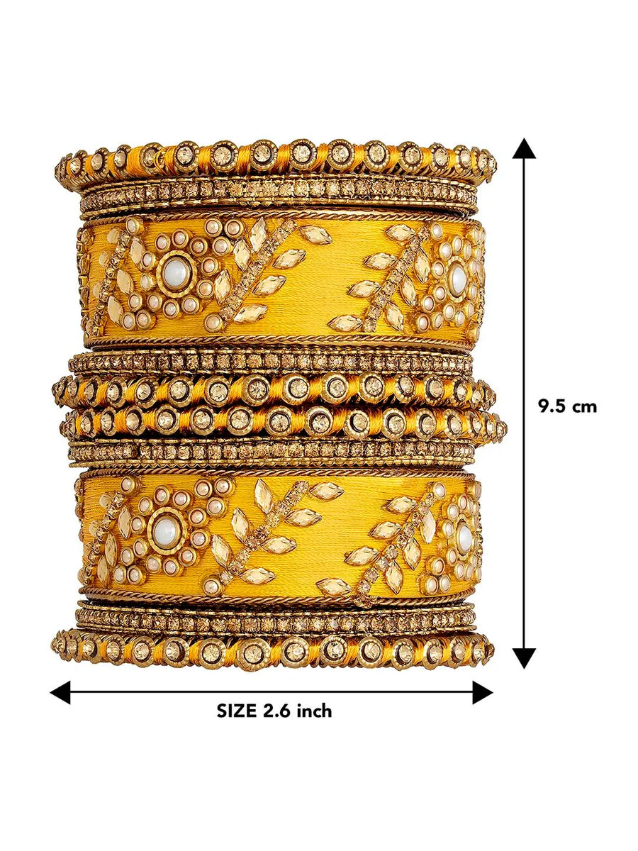 Exquisite Kundan Bangles | Peora Jewellery - Traditional Elegance