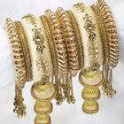 Kundan Silk Bangles – Traditional Ethnic Jewellery | Peora