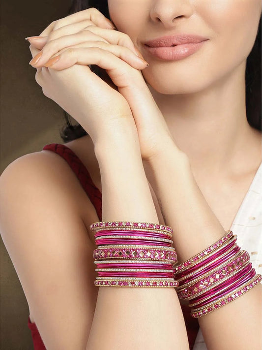 Metal Bangles Set | Peora Jewellery - Premium Stackable Designs